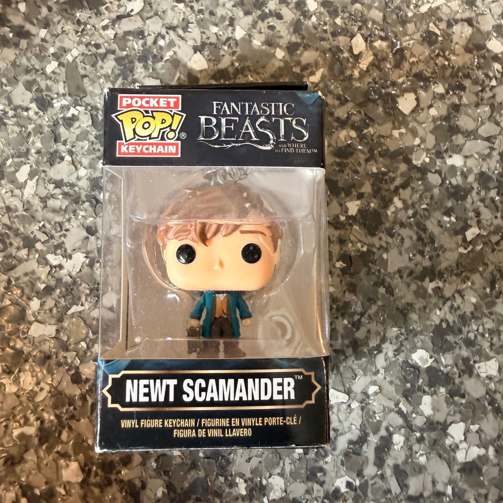 Funko Pocket Pop Keychain Fantastic Beasts Newt Scamander Vinyl Figure